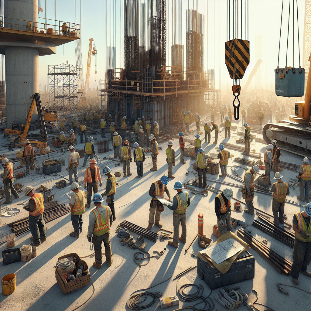 Подготовка строительного объекта к подъёмным работам