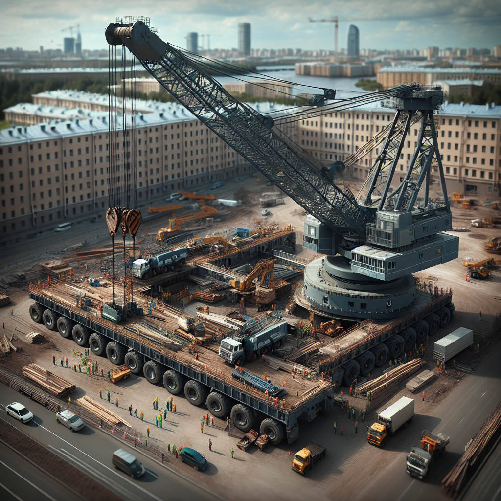 Аренда автокрана в Санкт‑Петербурге: виды и преимущества