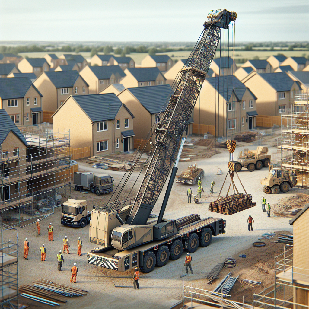 Аренда автокрана для частного строительства: пошагово
