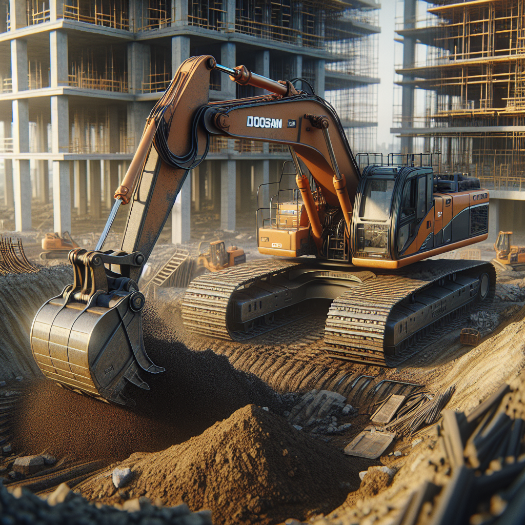 Гусеничные экскаваторы Doosan 255 LCV: технические характеристики и преимущества