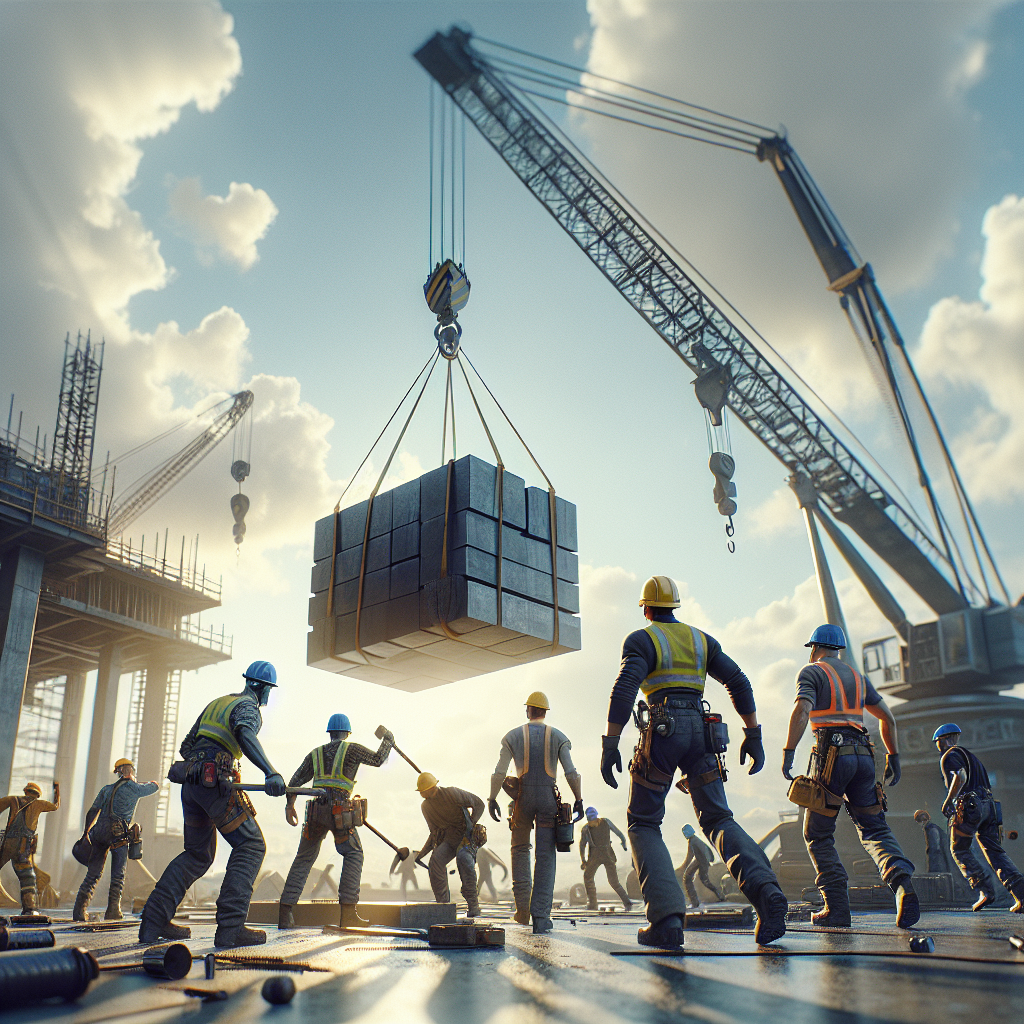 Когда кран нужен вместе с монтажной бригадой